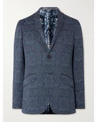 Etro - Roma Slim-fit Jacquard Blazer - Lyst