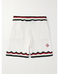 CASABLANCA - Shorts A Gamba Dritta - Lyst