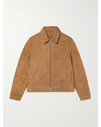 MR P. - Suede Coach Jacket - Lyst