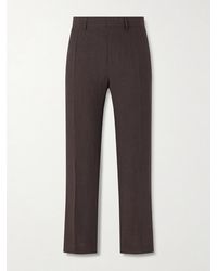 A Kind Of Guise - Linen Tailored Wide Trousers - Lyst