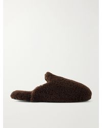 Tekla - Shearling Slippers - Lyst