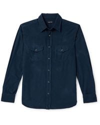 Tom Ford - Cotton-Corduroy Western Shirt - Lyst