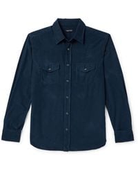 Tom Ford - Cotton-corduroy Western Shirt - Lyst