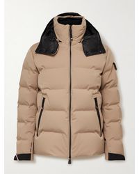 Moncler - Montgetech Logo-Appliquéd Quilted Stretch-Nylon Hooded Down Ski Jacket - Lyst