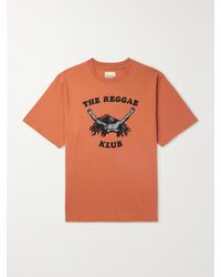 Nicholas Daley - T-shirt in jersey di cotone con stampa The Reggae Klub - Lyst
