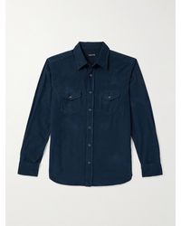 Tom Ford - Hemd aus Baumwollcord im Western-Stil - Lyst