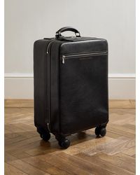 Brunello Cucinelli - Full-Grain Leather Suitcase - Lyst