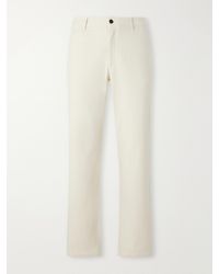 Portuguese Flannel - Labura Straight-Leg Cotton-Gabardine Trousers - Lyst