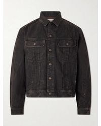Jeanerica - Alex Brown Trucker Cotton-Blend Jacket - Lyst