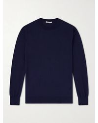 AURALEE - Luster Knitted T-shirt - Lyst