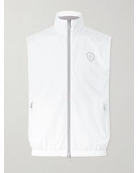 Brunello Cucinelli - Logo-Appliquéd Shell Golf Jacket - Lyst