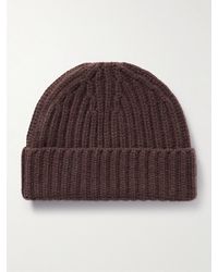SSAM - Ribbed Cashmere Beanie - Lyst