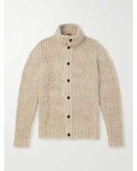 Barena - Alpaca, Wool And Linen-Blend Cardigan - Lyst