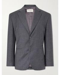 Officine Generale - Melvyn Wool, Cashmere And Silk-Blend Suit Jacket - Lyst