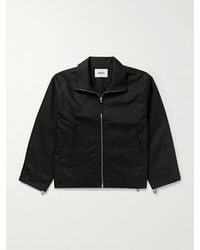 Agolde - Laurie Cotton-Canvas Bomber Jacket - Lyst