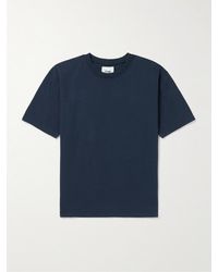 Drake's - Cotton-jersey T-shirt - Lyst