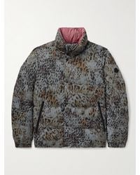 Moncler Genius - Moncler 1952 Reflective Reversible Cheetah-Print Shell Down Jacket - Lyst