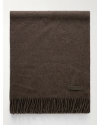 ZEGNA - Oasi Fringed Cashmere Scarf - Lyst
