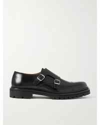 MR P. - Olie Leather Monk-Strap Shoes - Lyst