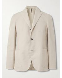 Slowear - Venezia 1951 Garment-Dyed Chinolino Suit Jacket - Lyst