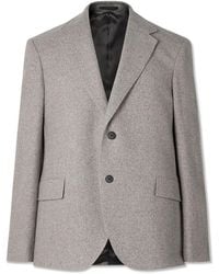 MR P. - Oversized Wool And Camel-Blend Tweed Suit Jacket - Lyst