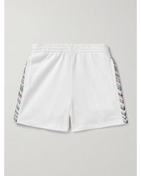 Missoni - Shorts in jersey di cotone con logo ricamato - Lyst