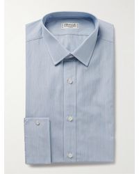 Charvet - Gestreiftes Hemd aus Baumwolle - Lyst