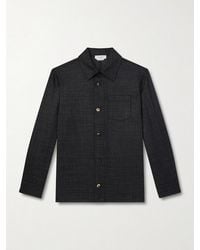 Gabriela Hearst - Drew Wool And Silk-blend Overshirt - Lyst