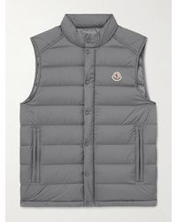 Moncler - Barthe Logo-Appliquéd Quilted Nylon Down Gilet - Lyst