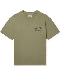 GALLERY DEPT. - Souvenir Logo-Print Cotton-Jersey T-Shirt - Lyst
