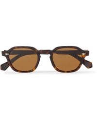 Mr. Leight - Rell Round-frame Tortoiseshell Acetate Sunglasses - Lyst