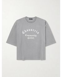 Willy Chavarria - Chavarria Logo-Print Cotton-Jersey T-Shirt - Lyst