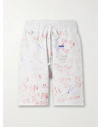 Paly Hollywood - Joshua Tree Printed Cotton-Jersey Shorts - Lyst