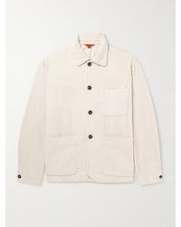 Barena - Visal Cotton-corduroy Overshirt - Lyst
