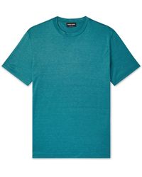 Giorgio Armani T-shirts for Men | Online Sale up to 86% off | Lyst