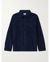 Hartford - Jame Hemdjacke aus Baumwollcord - Lyst