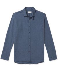 Oliver Spencer - Clerkenwell Checked Cotton-flannel Shirt - Lyst