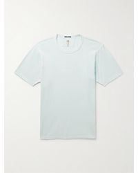 C.P. Company - Resist-dyed Logo-print Cotton-jersey T-shirt - Lyst