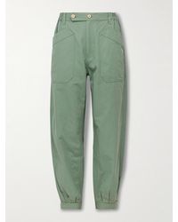 Visvim - Carrol Tapered Cotton-gabardine Cargo Pants - Lyst