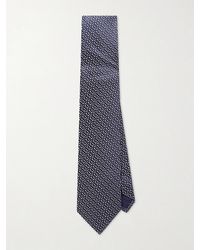 Charvet - 8.5Cm Embroidered Silk-Twill Tie - Lyst