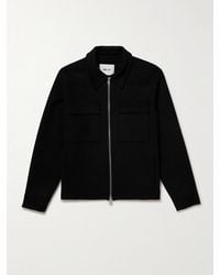 NN07 - Alban 8447 Wool-Blend Felt Jacket - Lyst