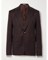 Gabriela Hearst - Leiva Slim-fit Wool-twill Suit Jacket - Lyst