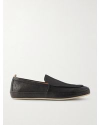 Officine Creative - Line 001 Grained-leather Loafers - Lyst