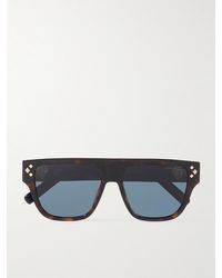 Dior - Cd Diamond S6I Havana Square Acetate Sunglasses - Lyst