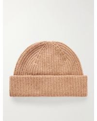 NN07 - Sailor 6650 Ribbed Wool-Blend Beanie - Lyst