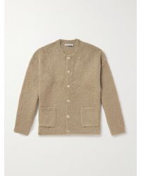 Acne Studios - Komer Brushed Knitted Cardigan - Lyst