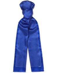 Tom Ford - Polka-Dot Silk-Satin Scarf - Lyst