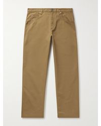 Isabel Marant - Pablo Straight-Leg Cotton-Canvas Trousers - Lyst