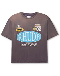 Rhude - Raceway T-shirt - Lyst