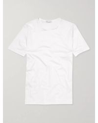 Sunspel - Superfine Cotton Underwear T-Shirt - Lyst